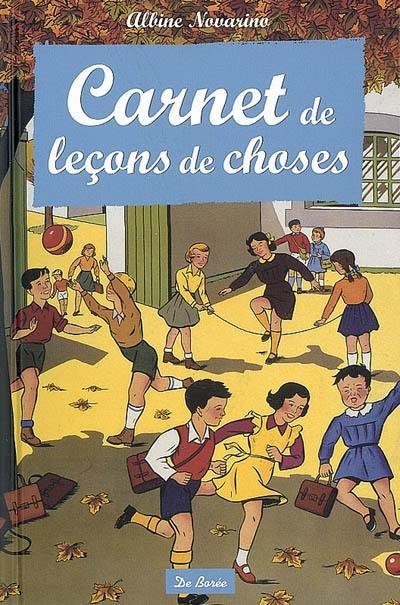 Carnet de leçons de choses