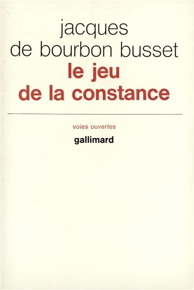 Le Jeu de la constance