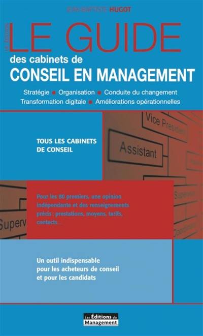 Le guide des cabinets de conseil en management