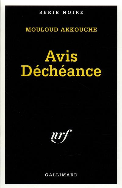 Avis déchéance