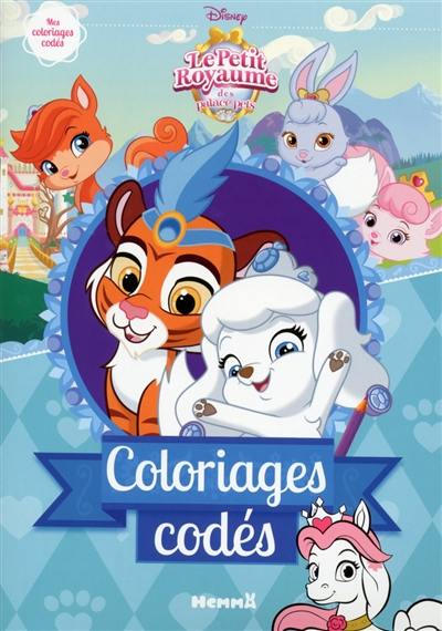 Le petit royaume des Palace pets : coloriages codés