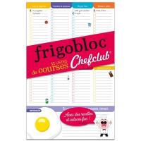 Frigobloc : 52 listes de courses Chefclub