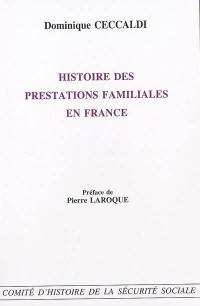 Histoire des prestations familiales en France