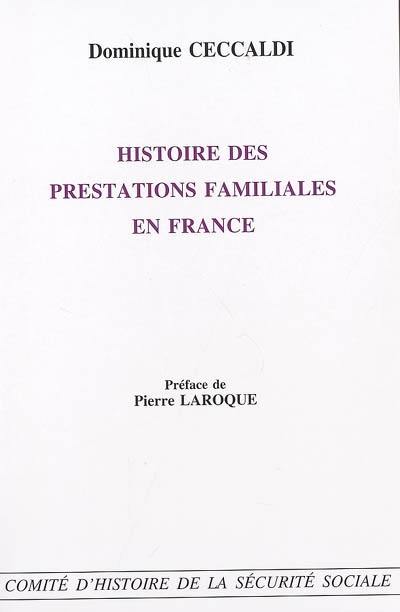 Histoire des prestations familiales en France