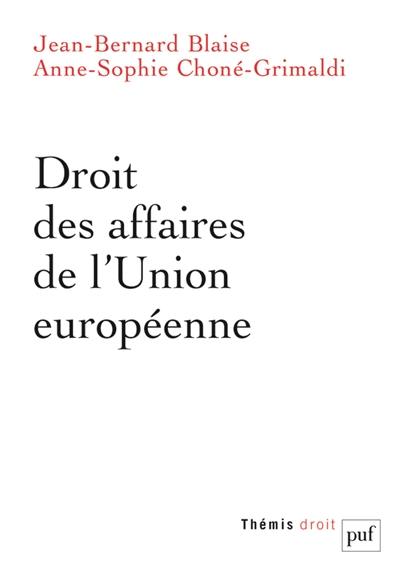 Droit des affaires de l'Union européenne