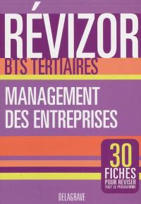 Management des entreprise, BTS tertiaires