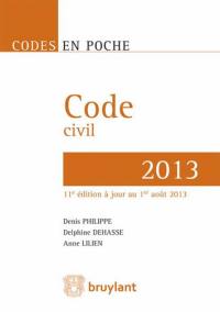 Code civil 2013