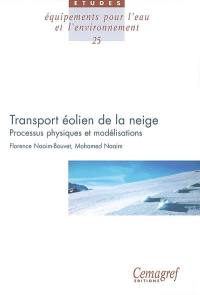 Transport éolien de la neige : processus physiques et modélisations