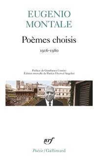 Poèmes choisis : 1916-1980