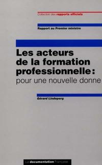 Les acteurs de la formation professionnelle