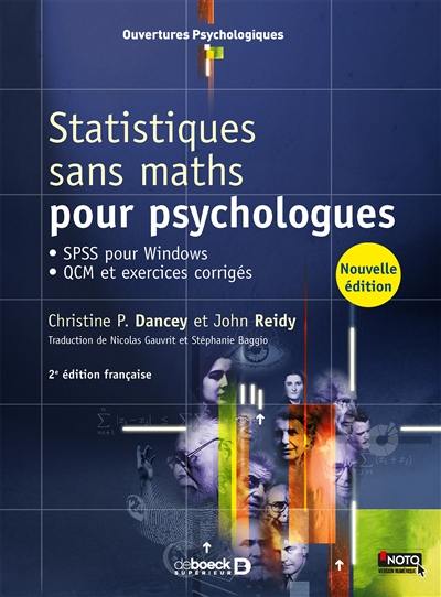 Statistiques sans maths pour psychologues : SPSS pour Windows, QCM et exercices corrigés