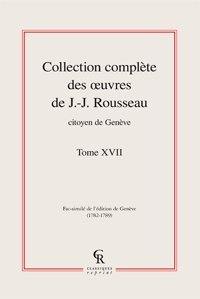 Oeuvres complètes. Vol. 17