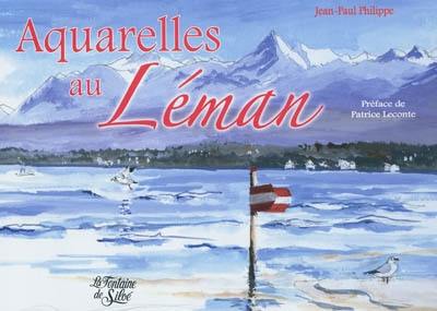 Aquarelles au Léman