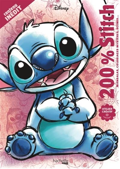 200 % Stitch : mandalas, coloriages mystères, scènes... 200 % Stitch : mandalas, coloriages mystères, scènes...