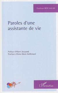 Paroles d'une assistante de vie