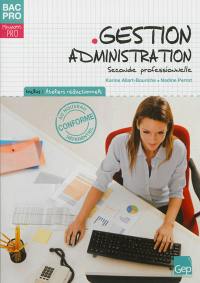 Gestion, administration Seconde professionnelle : bac pro missions pro