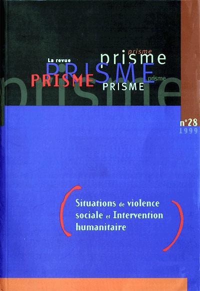 Revue PRISME. Vol. 28, printemps 1999