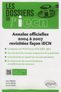 Annales officielles 2004 à 2007 revisitées façon iECN