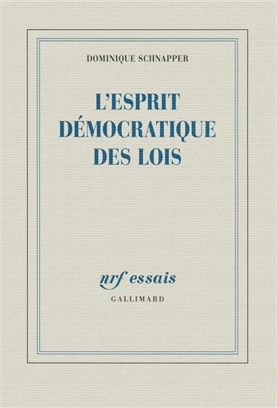 L'esprit démocratique des lois