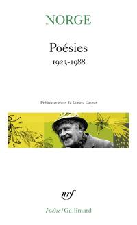 Poésies : 1923-1988