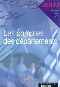 Les comptes des départements 2002