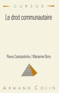 Le droit communautaire