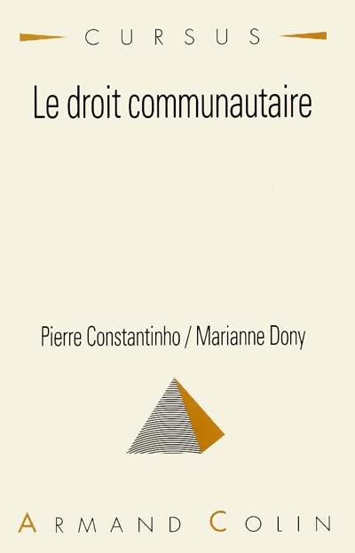 Le droit communautaire