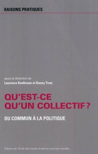 Qu'est-ce qu'un collectif ? : du commun à la politique