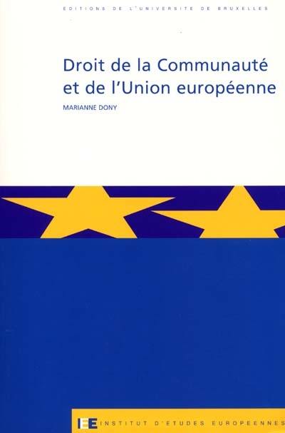 Droit de la communauté et de l'Union européenne