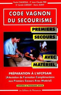 Code Vagnon du secourisme : AFCPSAM