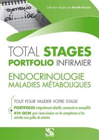 Endocrinologie, maladies métaboliques : total stages portfolio infirmier : tout pour valider votre stage