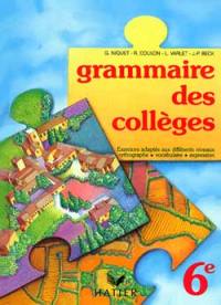 Grammaire des collèges, 6e