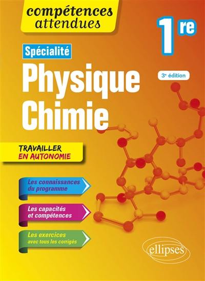 Spécialité physique chimie 1re