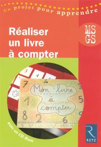 Réaliser un livre à compter MS-GS