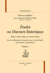 Oeuvres complètes. Vol. 4-5-5bis-5ter. Etudes ou discours historiques