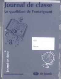 Journal de classe : le quotidien de l'enseignant