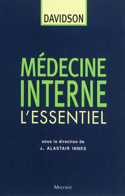 Médecine interne : l'essentiel