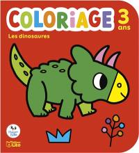 Les dinosaures, 3 ans : coloriage