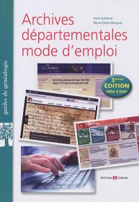 Archives départementales : mode d'emploi