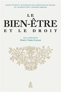 Le bien-être et le droit