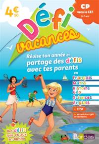 Défivacances CP vers CE1, 6-7 ans