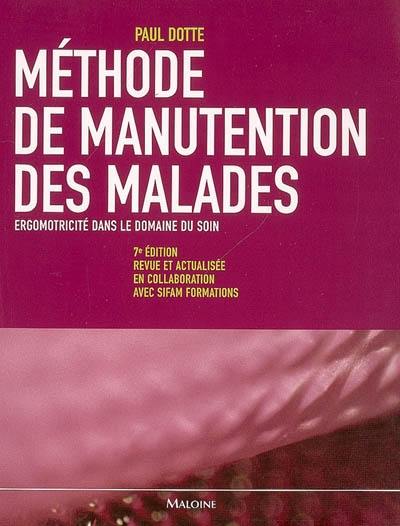 Méthode de manutention des malades : ergomotricité dans le domaine du soin