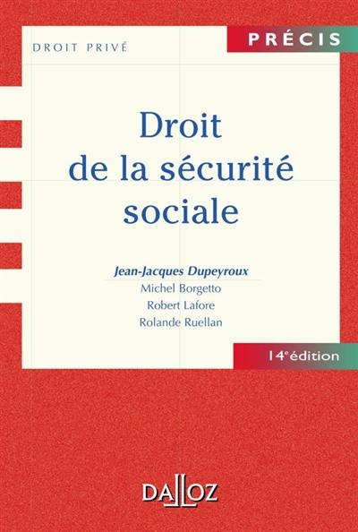 Droit de la sécurité sociale