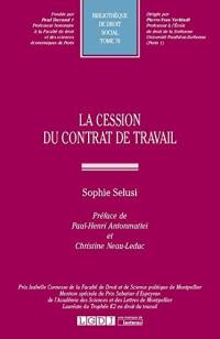 La cession du contrat de travail