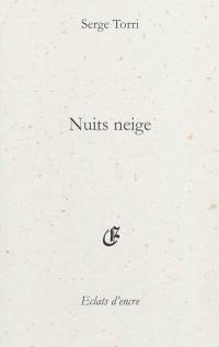 Nuits neige