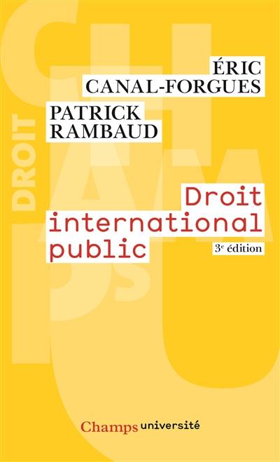 Droit international public