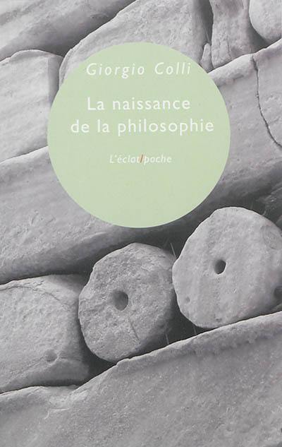 La naissance de la philosophie