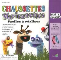 Coffret créatif chaussettes marionnettes