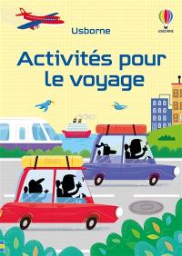 Activités pour le voyage