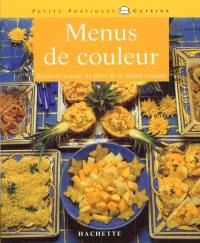 Menus de couleur